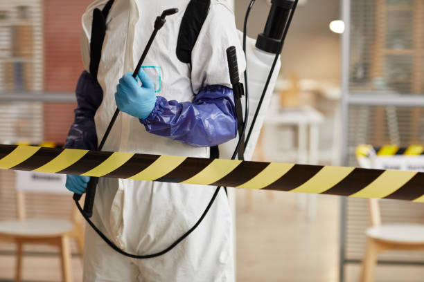 Professional Biohazard technician working in Freeport, TX